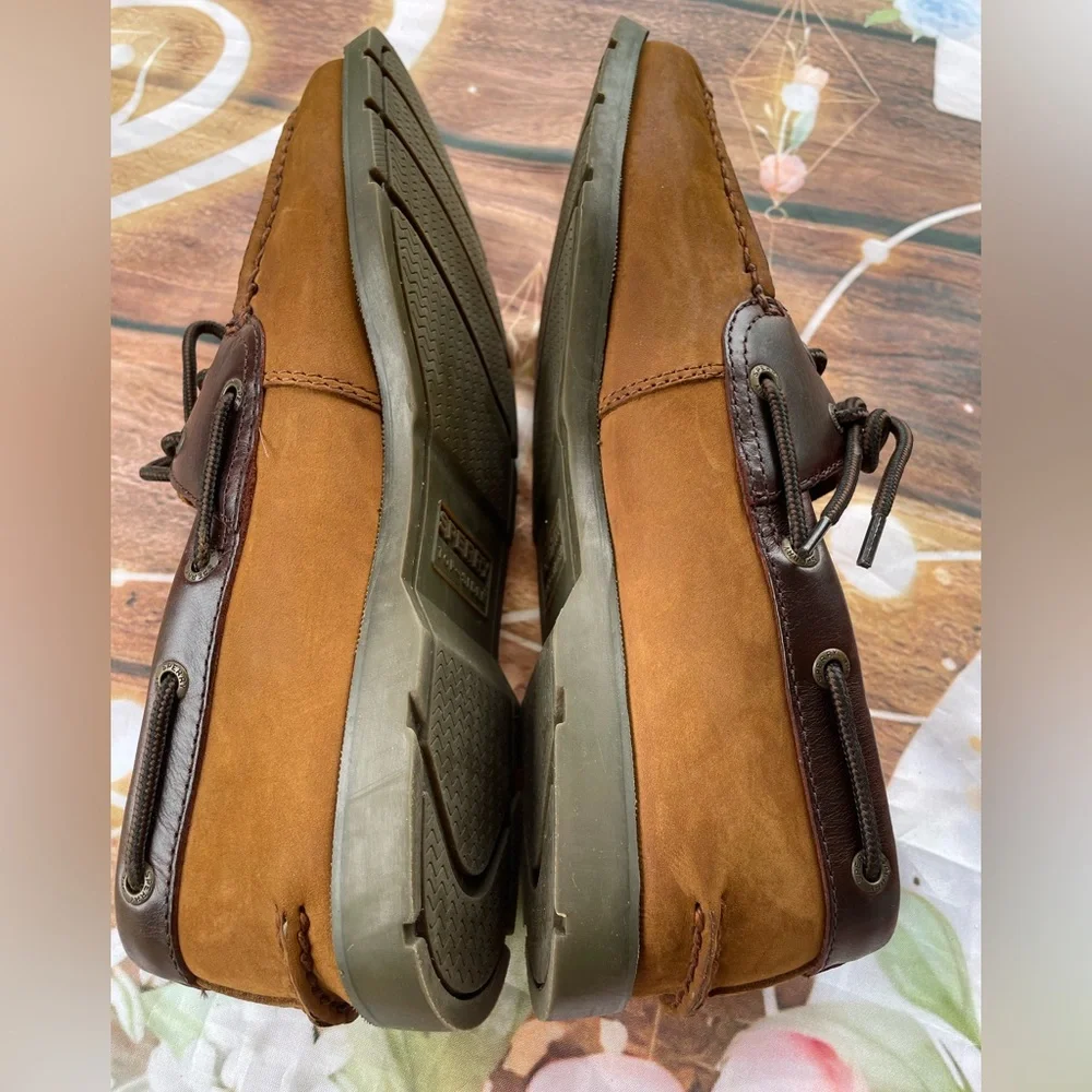 Sperry Brown Boat Shoes Classic Nautical Design